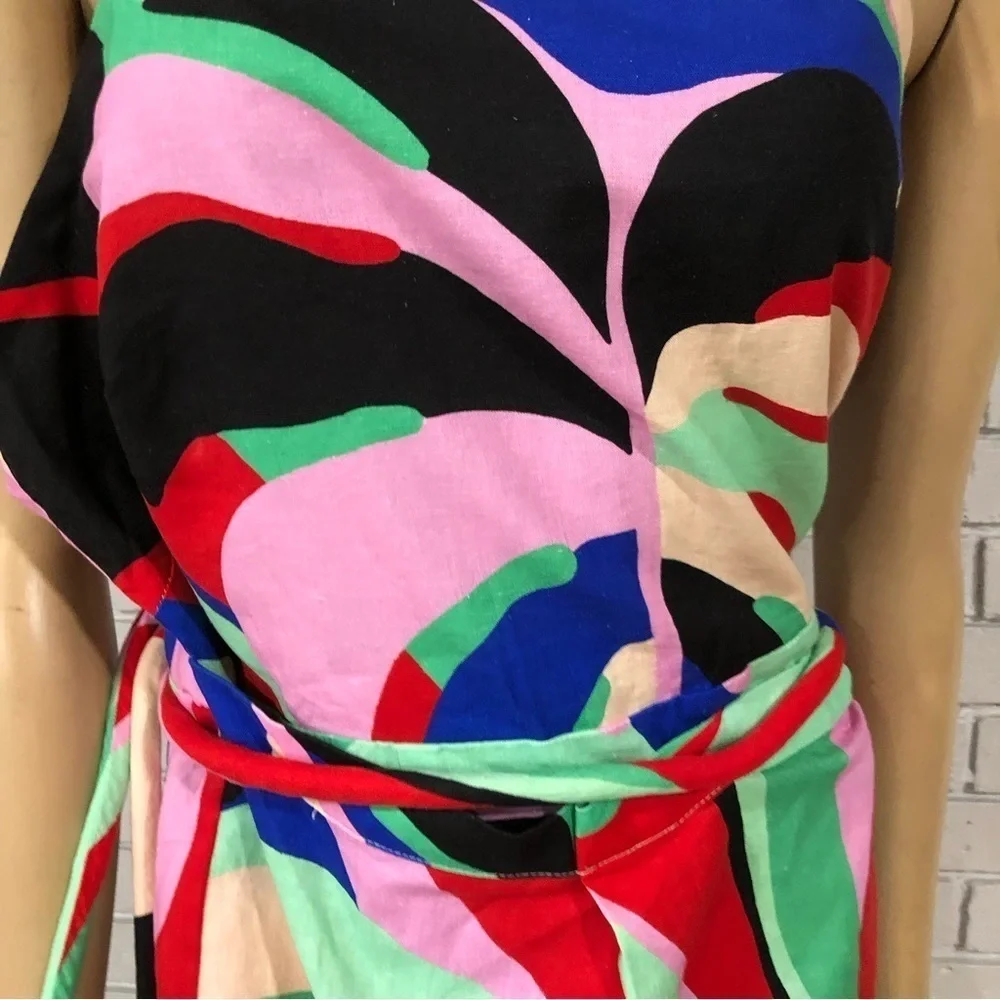 Farm‎ Rio Colorful Monstera Mini Dress - Picture 2 of 4